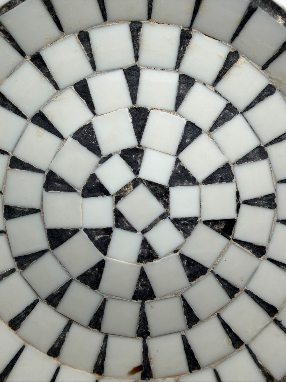 Vintage Mid-Century Modern Danish Mosaic Tile Decorative Dish / Plate